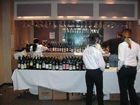 Wine Competition Staging Area